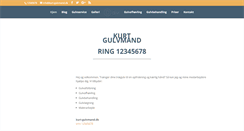 Desktop Screenshot of kurt-gulvmand.dk